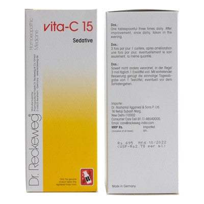 Dr. Reckeweg Vita-C 15 Nerve Tonic (Anxiety,Depression,Tension)