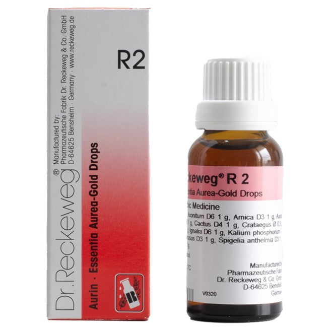 Dr. Reckeweg R2 Heart Efficiency-Gold Drops Size : 22ml