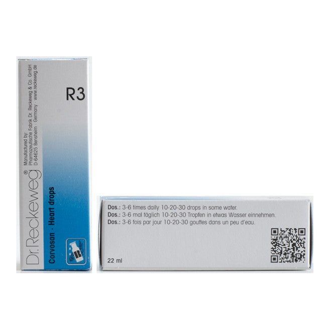 Dr. Reckeweg R3 Heart Drops -Blockage and Valvular