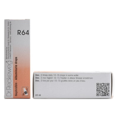 Dr. Reckeweg R64 Excessive protein in urine Drops