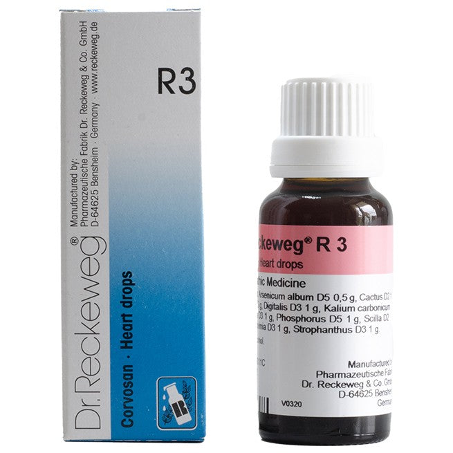 Dr. Reckeweg R3  Heart Drops -Blockage and Valvular