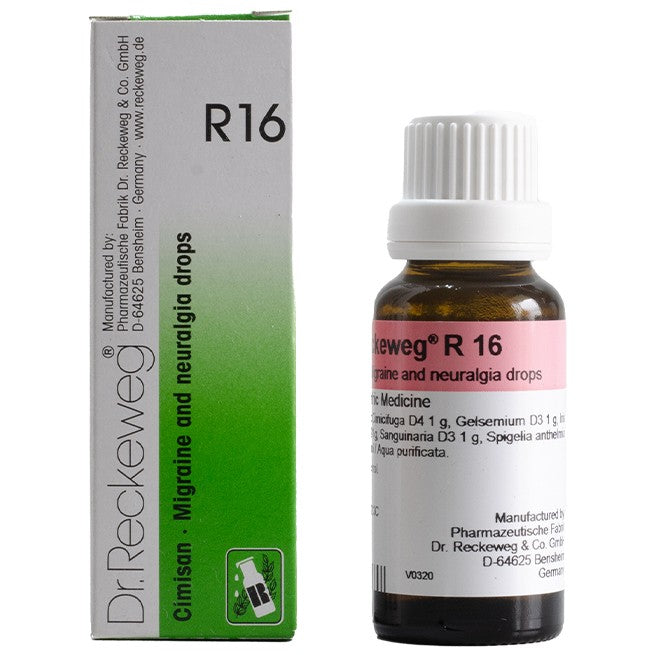 Dr. Reckeweg R16 Migraine and Headache Drops