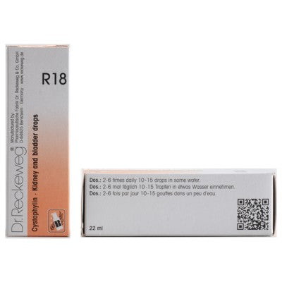 Dr. Reckeweg R18 Kidney and Bladder Drops