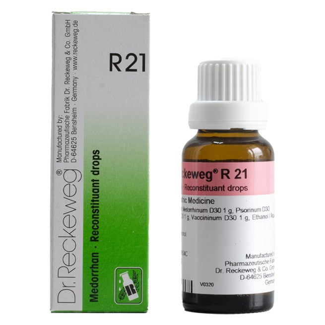 Dr. Reckeweg R21 Reconstituant Drops ( To increase reactivity)