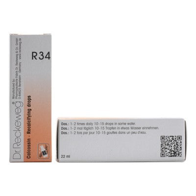 Dr. Reckeweg R34 Recalcifying Drops  Size : 22ml