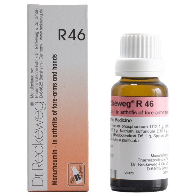 Dr. Reckeweg R46 Arthritis of fore-arms and hands